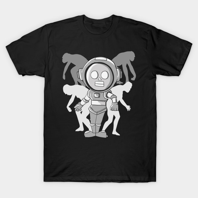 Tech Geek T-Shirt I robot evolution T-Shirt by biNutz